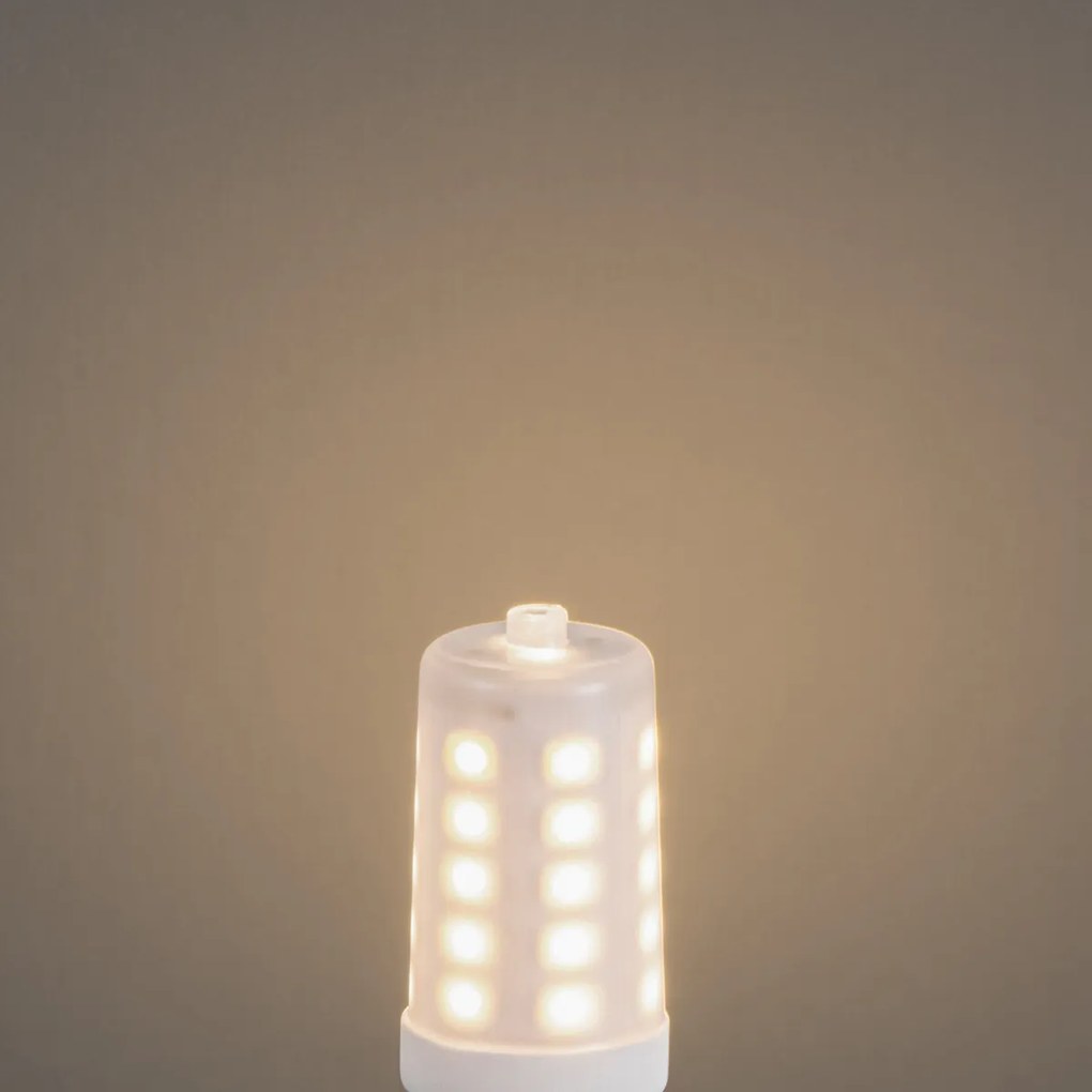 Sada 5 stmievateľných LED žiaroviek G9 s 3-stupňovým stmievaním, opál, 3 W, 250 lm, 2700 K