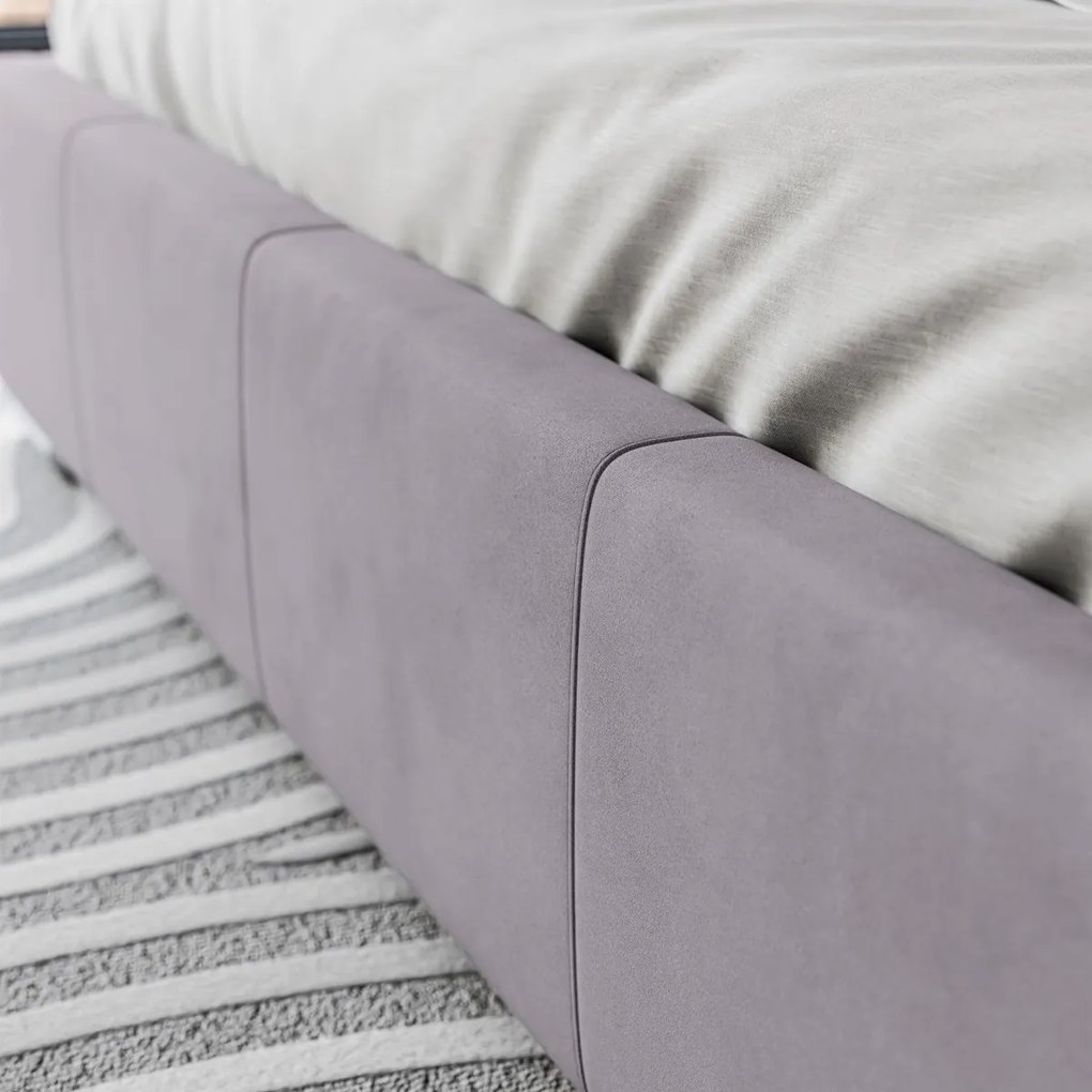 LUISI 160X200 ČALÚNENÁ POSTEĽ S ÚLOŽNÝM PRIESTOROM JASMINE 62