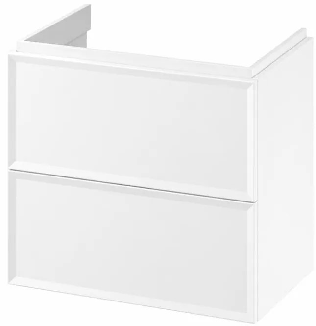 Cersanit S1021-008 - Závesná kúpeľňová skrinka pod umývadlo MILLE SLIM 60x38 cm biela