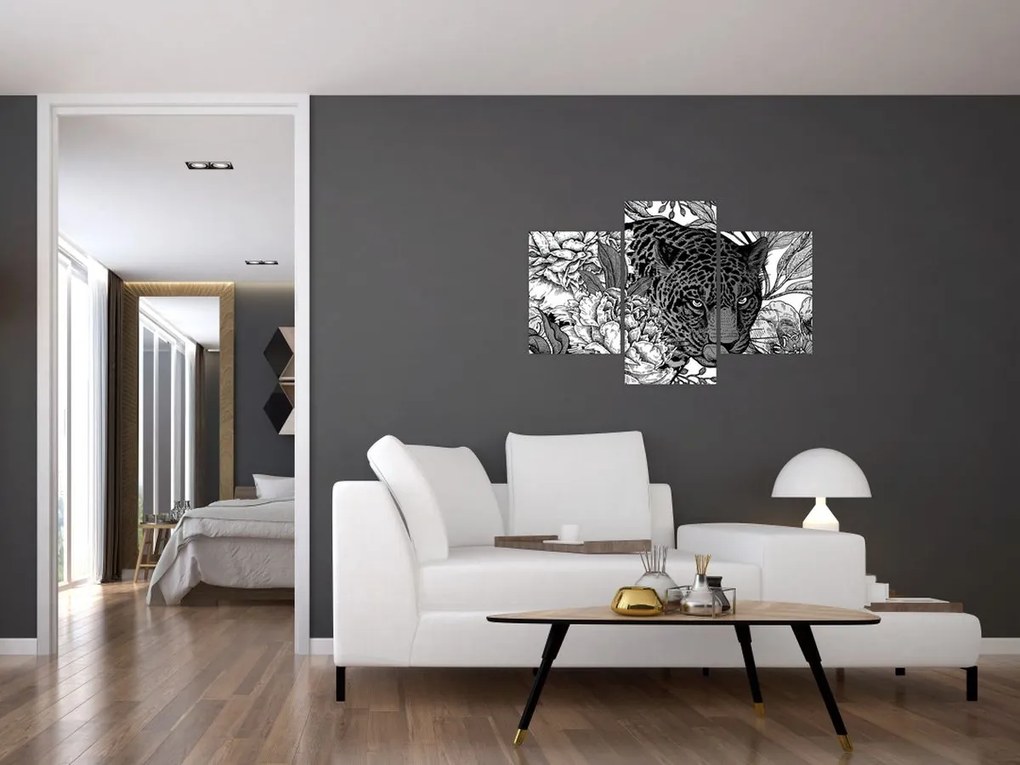 Obraz - Exotická záhrada (90x60 cm)