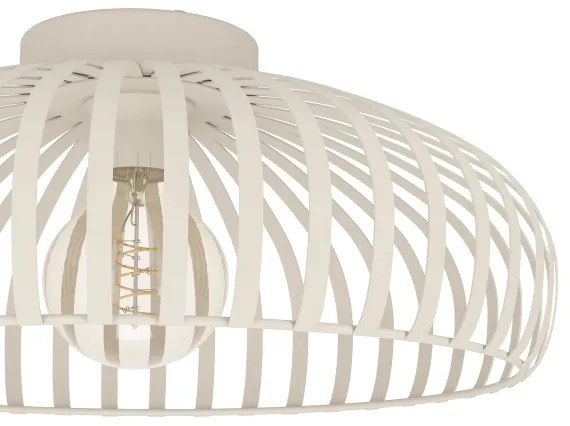 Eglo 901747 - Stropné svietidlo MOGANO 1xE27/40W/230V pr. 43 cm krémová