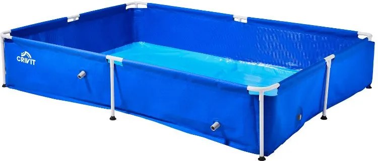 Crivit Bazén Metal Frame, 228 x 159 x 42 cm (100406414)