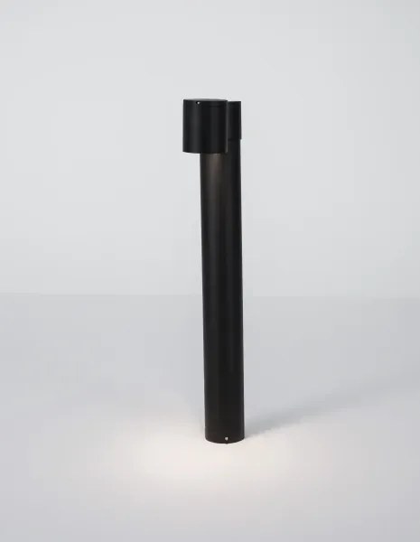 Vonkajšia záhradná lampa Focus B 68 čierne