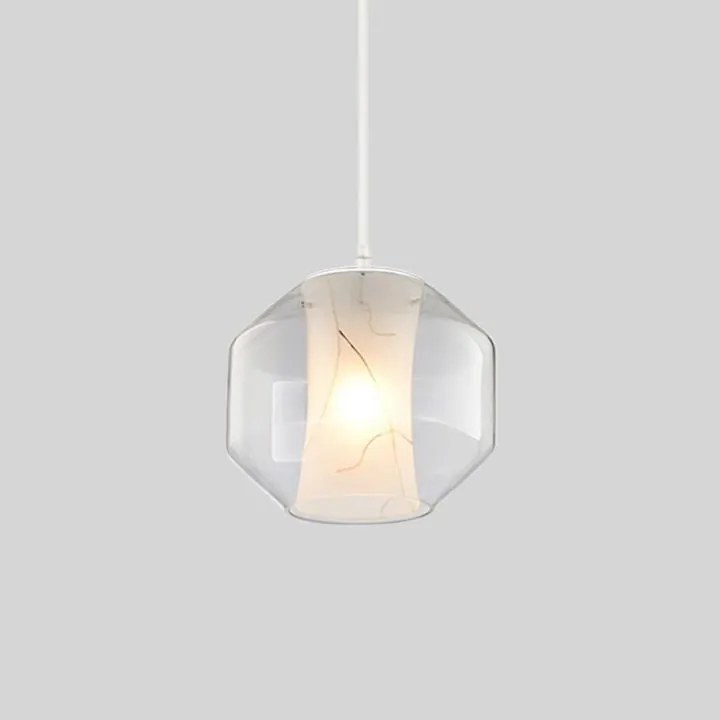 Toolight - závesné svietidlo MARBLE E27 60W APP908-1CP, imitácia mramoru, OSW-06674