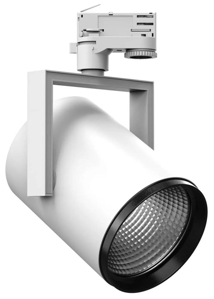 3-fázové koľajnicové svetlo AS425 LED Medium biele