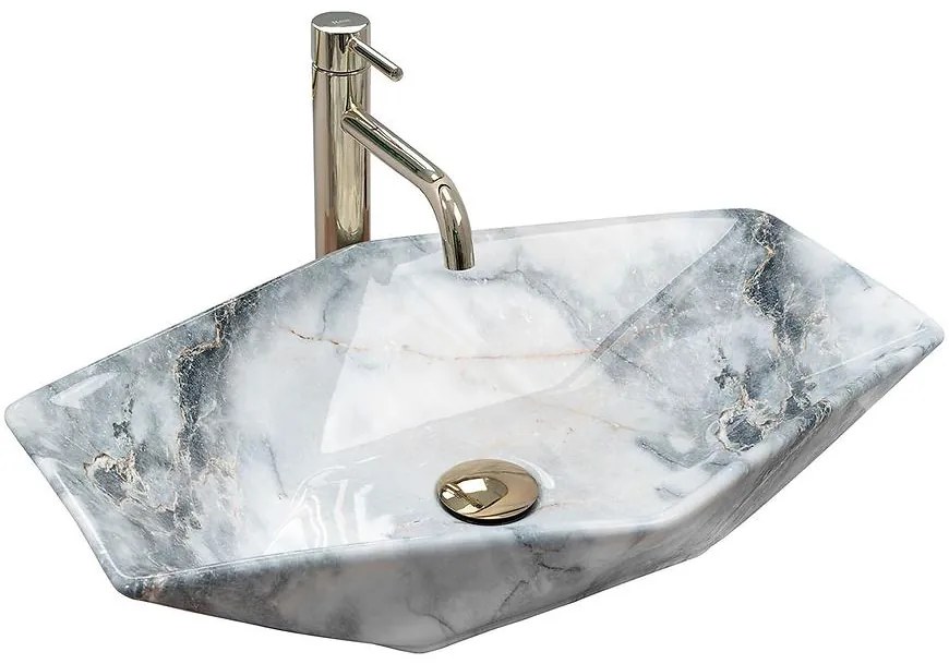 Umývadlo na dosku Vegas Granit Shiny