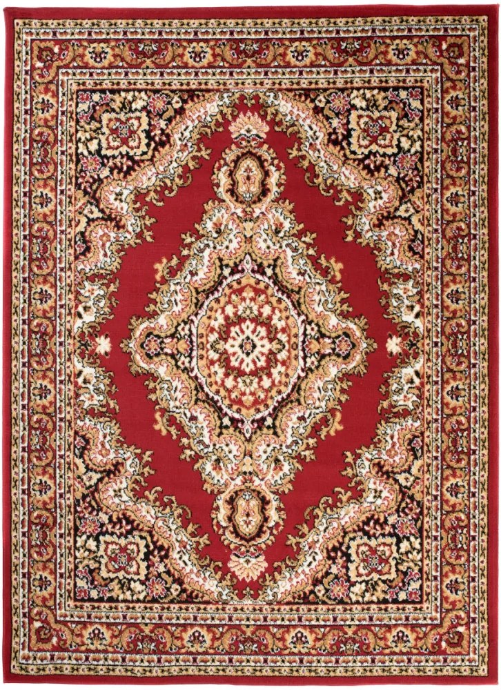 Kusový koberec PP Horac červený, Velikosti 80x150cm