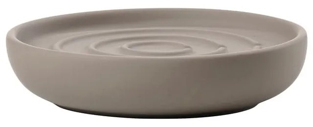 Hnedá porcelánová nádobka na mydlo Nova One - Zone