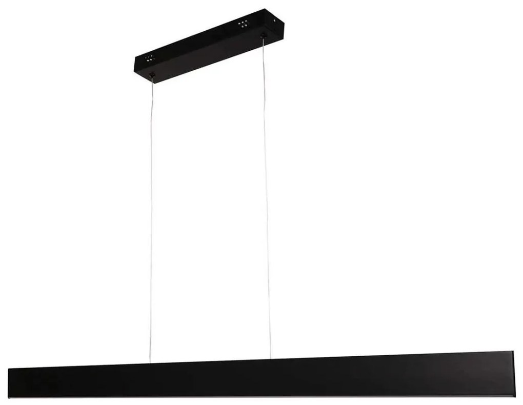 LED luster na lanku BERNADETTA LED/20W/230V 4000K čierny