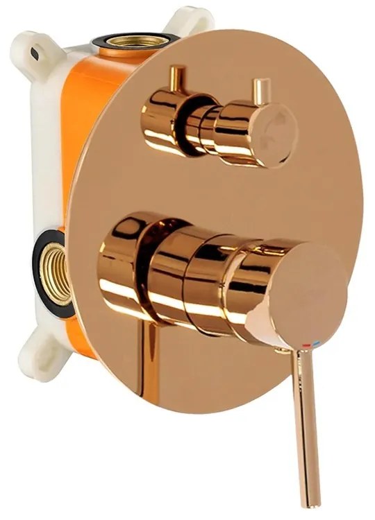 Sprchový set pod omietku Rea Lungo Rose Gold