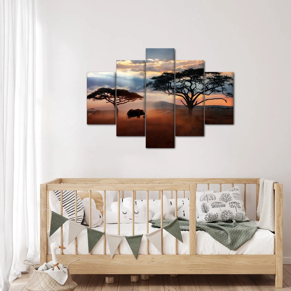 Obraz - Národný park Serengeti, Tanzánia, Afrika (150x105 cm)