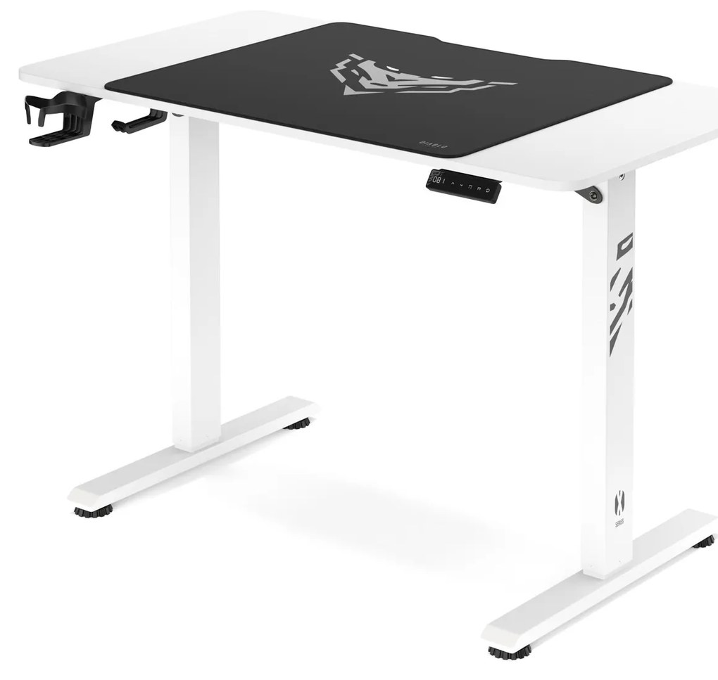 Stôl s nastaviteľnou výškou 110 cm biely: Diablo X-Tensio 1100