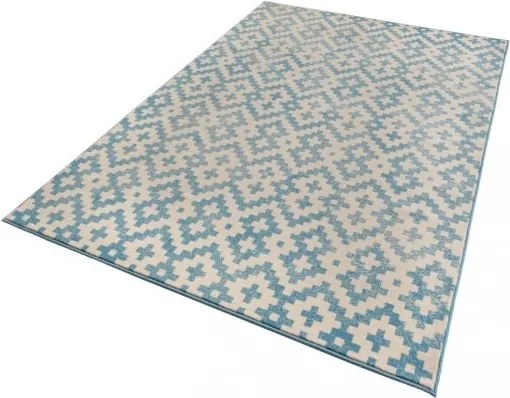 AKCIA: 70x140 cm Kusový koberec Capri 102545, modrá, obývacia izba, Hanse Home