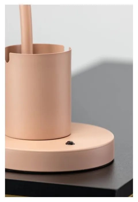 Svetlomodro-ružová stolová lampa s kovovým tienidlom (výška 50 cm) Mouse – GTV