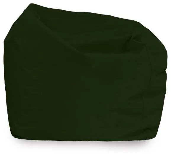Sedací vak AMALFY nylon - tmavo zelený