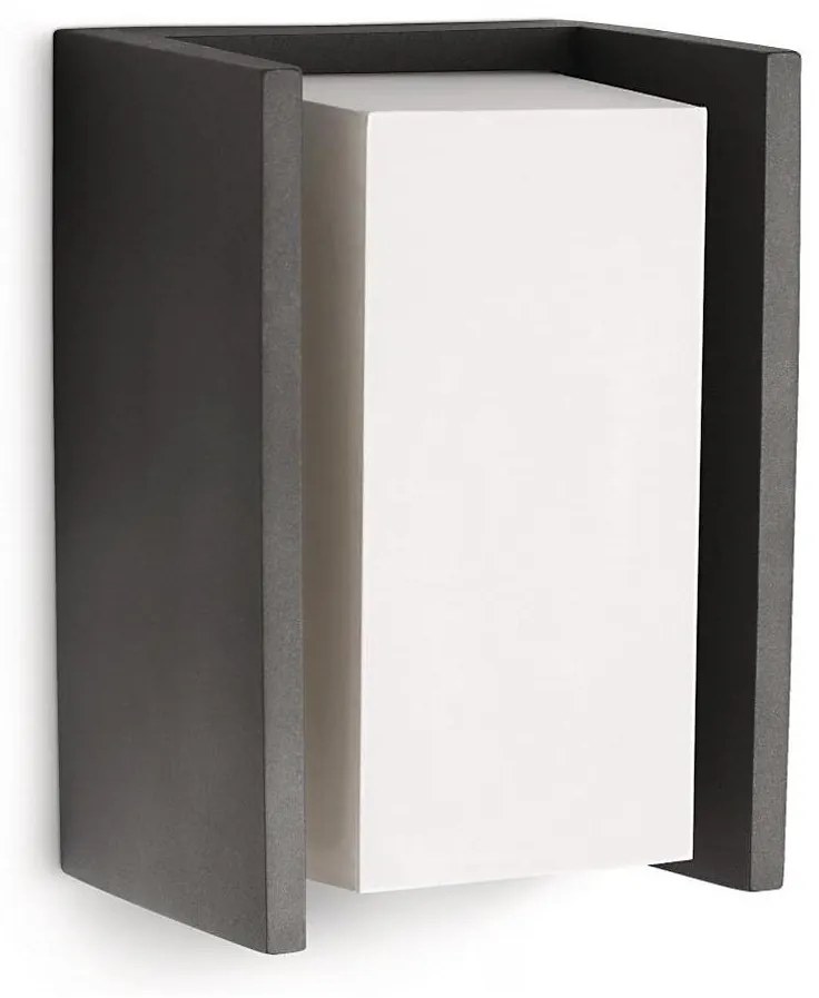 Philips - Vonkajšie nástenné svietidlo BRIDGE 1xE27/15W/230V IP44