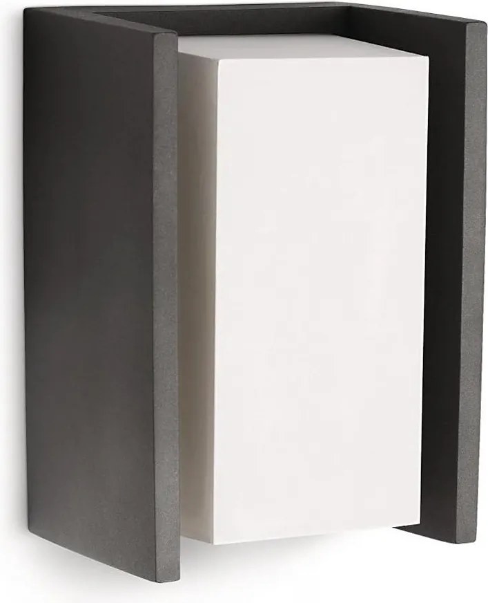 Philips - Vonkajšie nástenné svietidlo BRIDGE 1xE27/15W/230V IP44