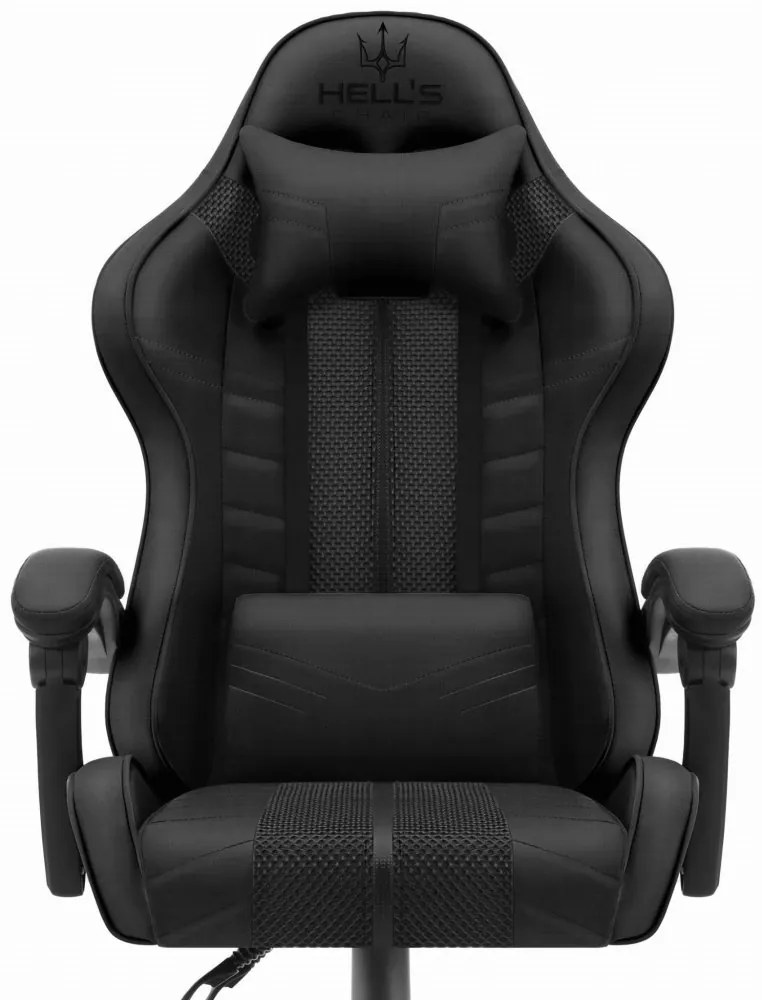 Čierne herné kreslo 1004 BLACK