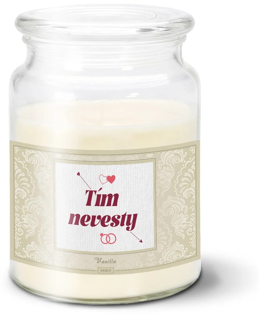 Sablio Sviečka Tím nevesty - 500 g