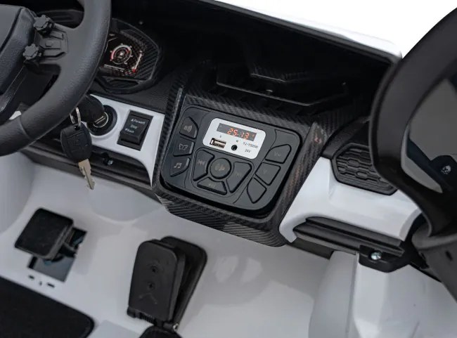 Elektrické autíčko Lamborghini Revuelto XL STRONG biele