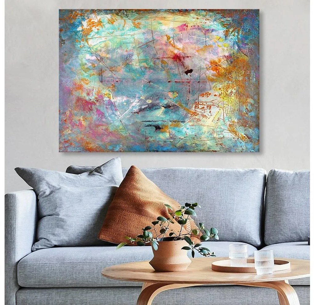 Nástenný obraz na plátne 70x100 cm pestrofarebná