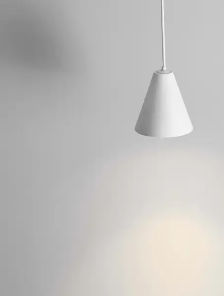 LED biely moderný luster Irmos