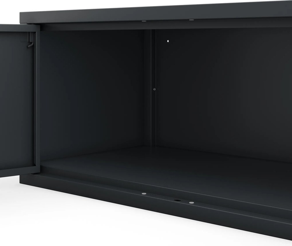 Nadstavec na skriňu antracitová, 800x380x400 mm: EWA