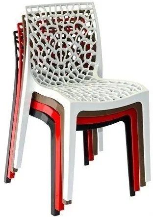 Stima Plastové kreslo GRUVYER Vyberte odtieň ->: Giallo - Žltá