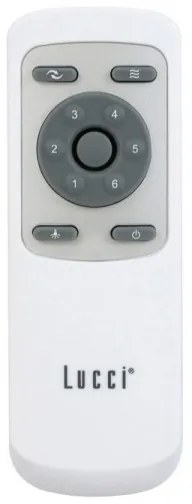 Lucci air 213176-LED Stropný ventilátor LOUISVILLE 1xGX53/18W/230V drevo/bílá+DO