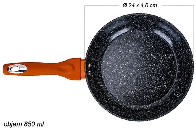 15-dielna sada riadu s mramorovým povrchom BestBerg BBN-1015G / zlatá