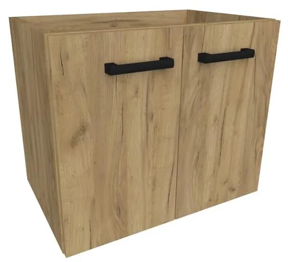 Skrinka pod umývadlo Paris 60 cm zlatý dub