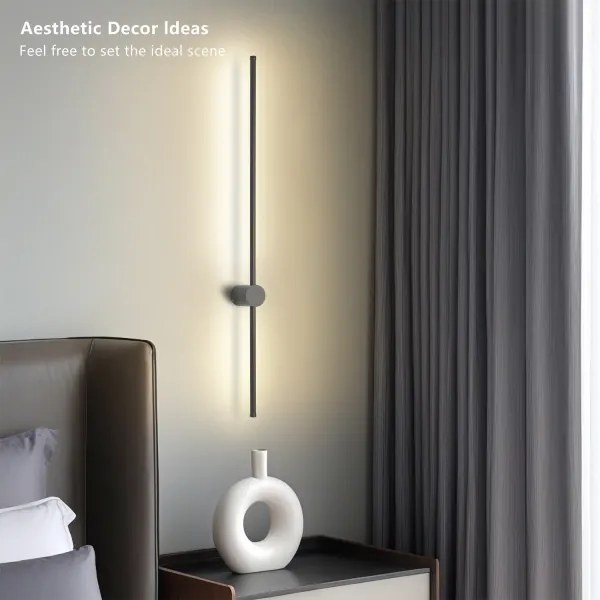 Brilagi - LED Vonkajšie nástenné svietidlo AURA LED/20W/230V 4000K IP54 antracit