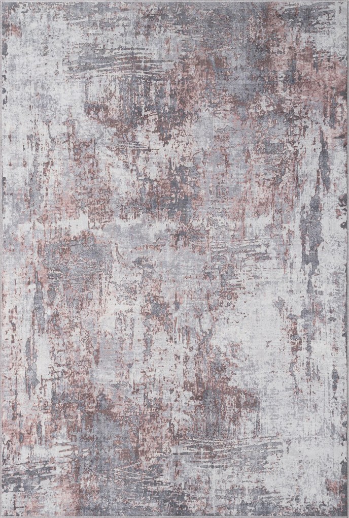 My Flair, Kusový koberec Avery grau/braun – na von aj na doma, 120x180, šedá, chodba / predsieň