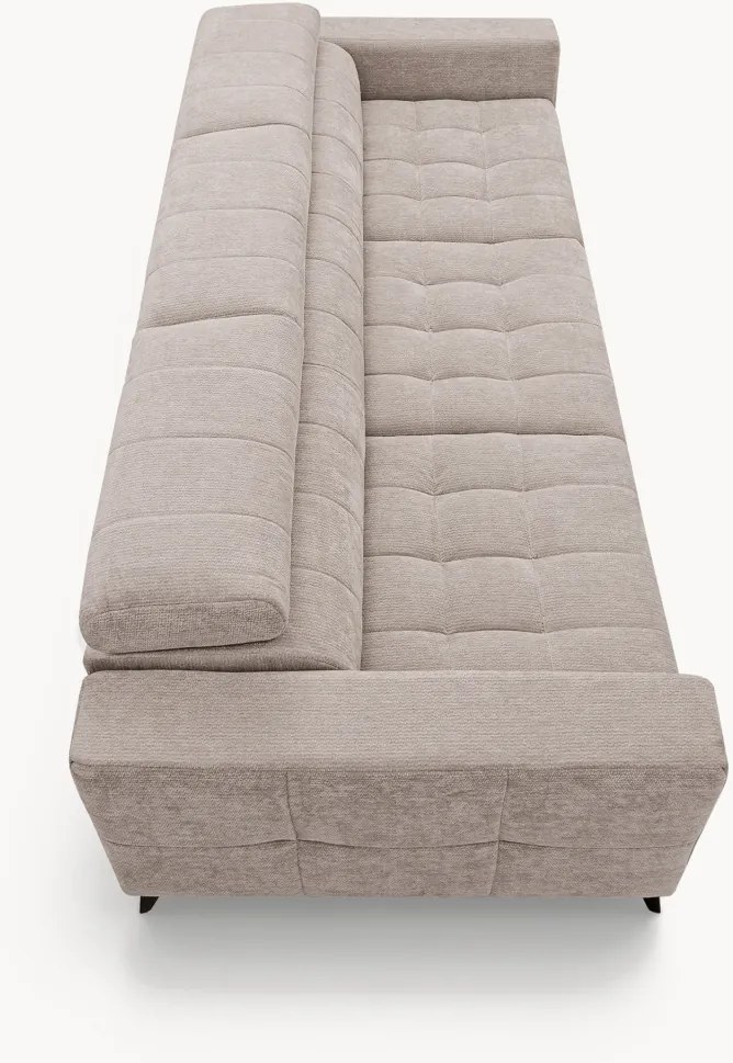 Sofa Nardo s funkciou spania - béžový šenil Vibe 08