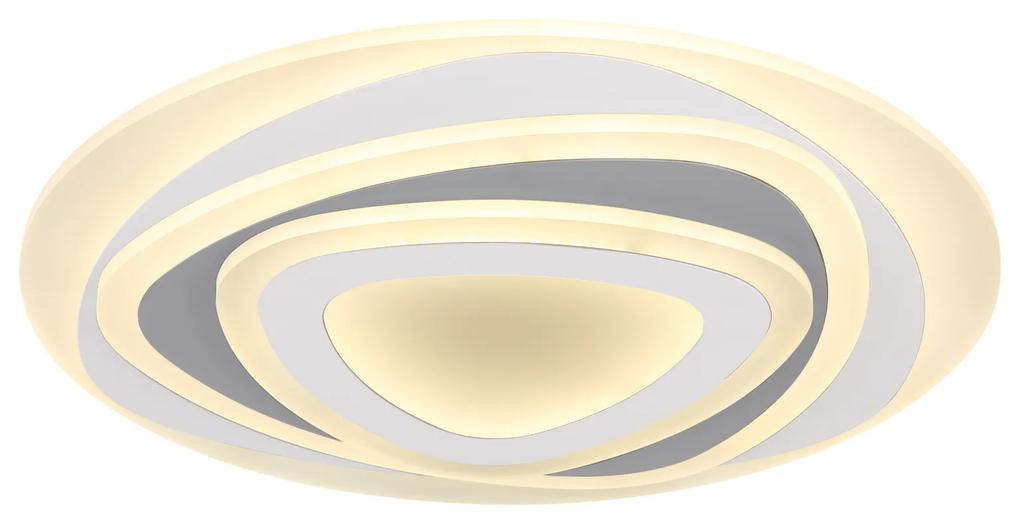GLOBO Stropné prisadené LED svietidlo SABATINO, 46W, teplá biela-studená biela, 50cm, okrúhle