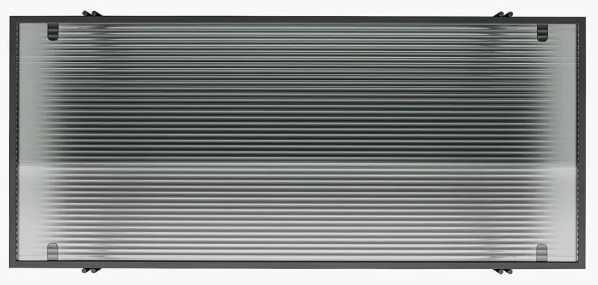 Čierna knižnica v dekore duba 79x117 cm Wainwright - Queer Eye