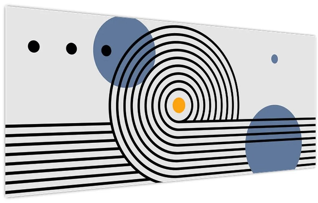 Obraz - Minimalistická abstrakcia N⁰1 (120x50 cm)