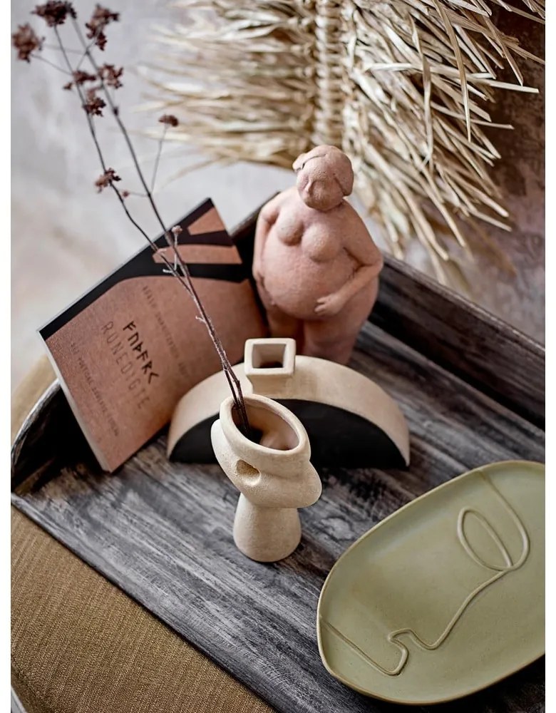 Kameninová dekoratívna tácka Ngan – Bloomingville