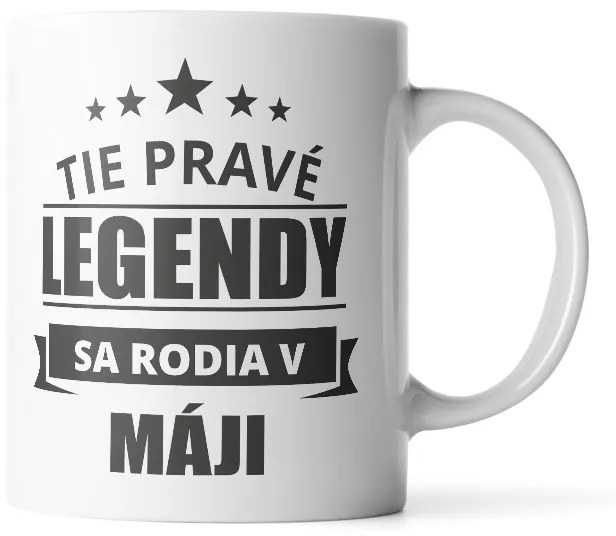 Sablio Hrnek Ty pravé legendy se rodí v květnu - 200 ml - espresso