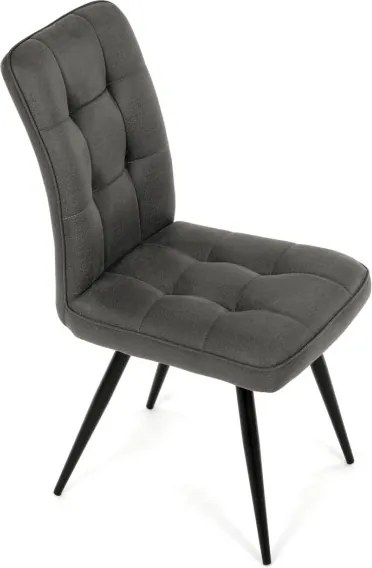 Jedálenská stolička sivá DCL-D1250 GREY3