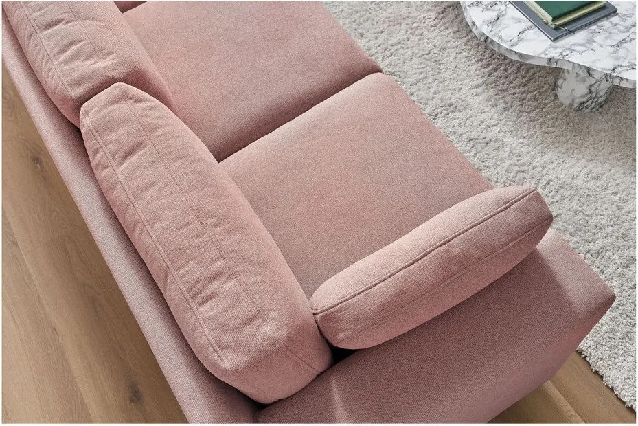 Ružová pohovka 250 cm Belair – Bobochic Paris
