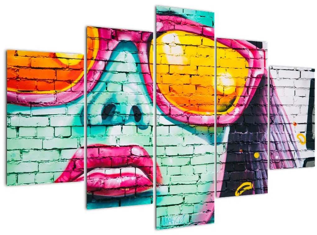 Obraz - Graffiti (150x105 cm)