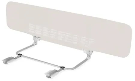 Lionelo - Bezpečnostná zábrana na posteľ LORA XL šedá