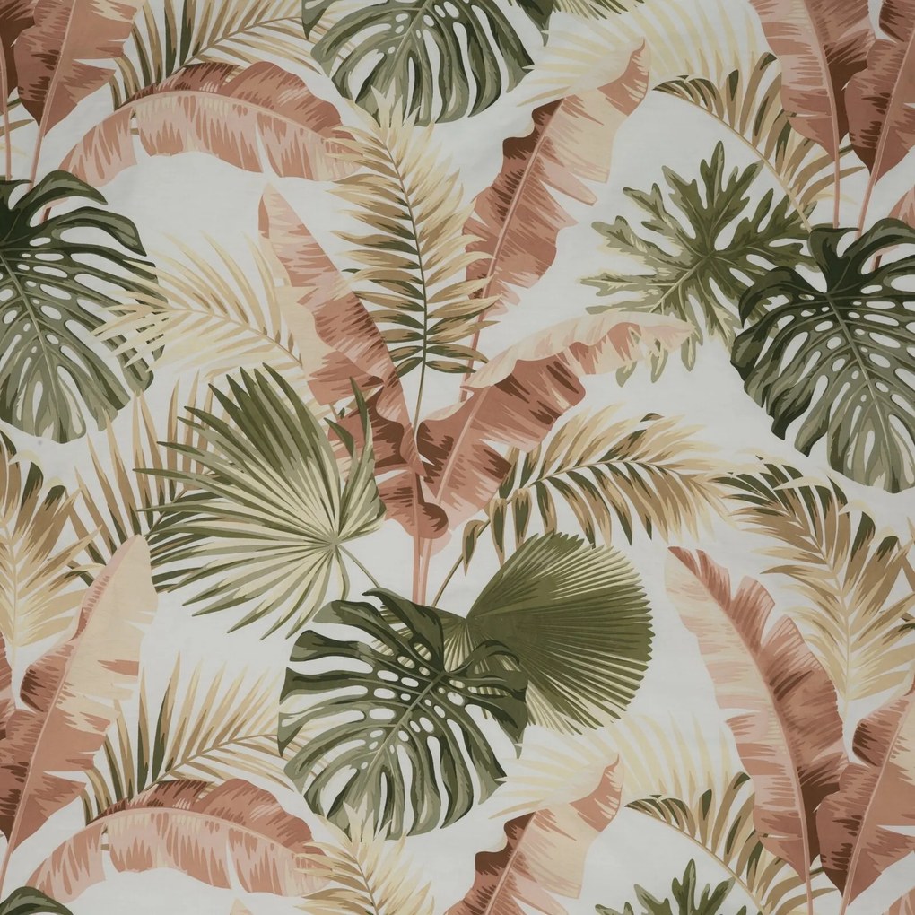 SATÉNOVÉ OBLIEČKY SPRING29 200X220 CM, 2KS 70X80 CM LISTY