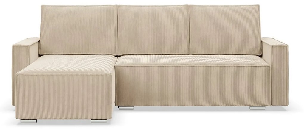 Rohová rozkladacia sedacia súprava LUCCA Béžová