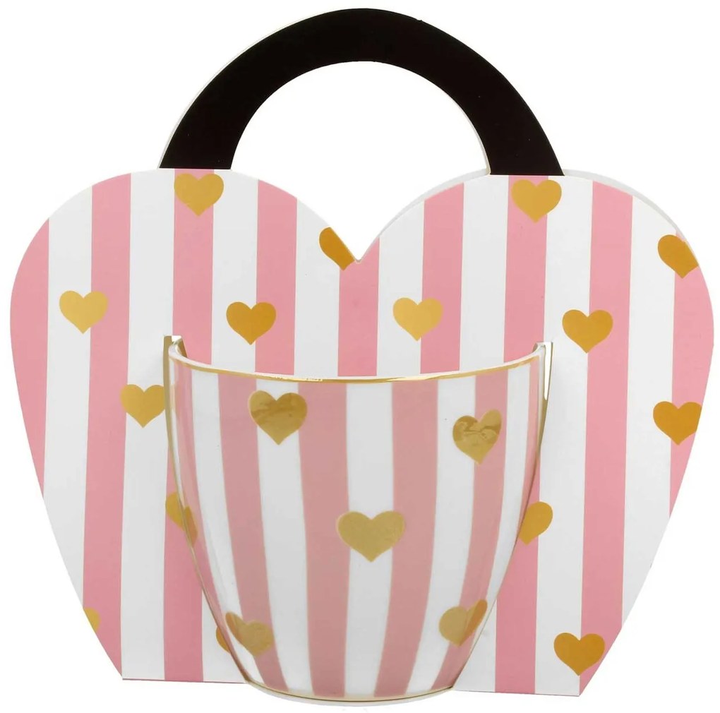 Porcelánový hrnček Little Hearts 460 ml