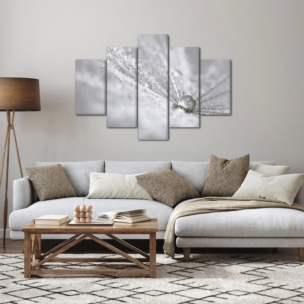 Obraz - Kvapka vody (150x105 cm)