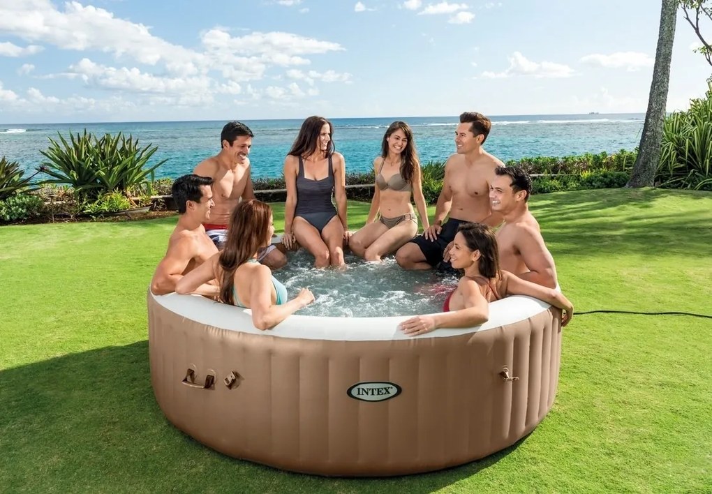 Intex | Vírivý bazén Pure Spa Bubble HWS 8 NP + výhodný set príslušenstva | 19900144