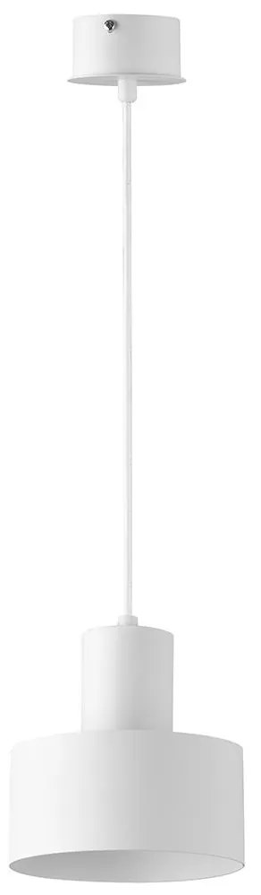 Sigma Luster na lanku RIF 1xE27/60W/230V pr. 15 cm biela SI0121