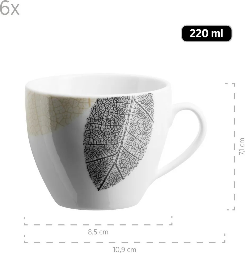 Mäser Jedálenská súprava riadu 30 ks JONA